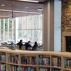 Photo of students studying in a library. Link to What to Give Photo of students studying in a library. Link to What to Give