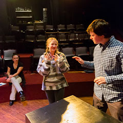 Photo of students in drama class. Link to Closely Held Business Stock Photo of students in drama class. Link to Closely Held Business Stock
